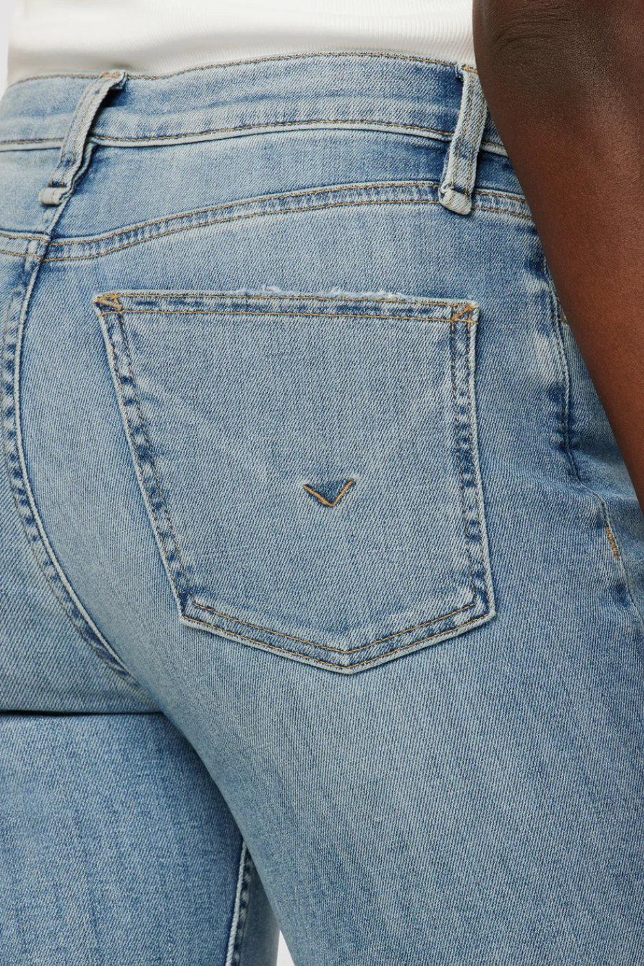 Remi High Rise Straight Crop Jeans