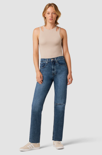 Jade High Rise Straight Loose Fit Jean