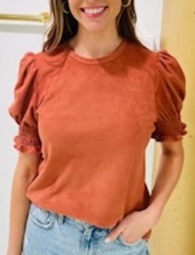 Ella Top Rust
