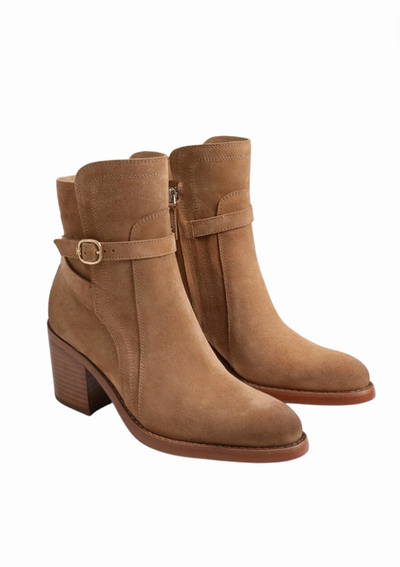 Simona Block Heel Bootie