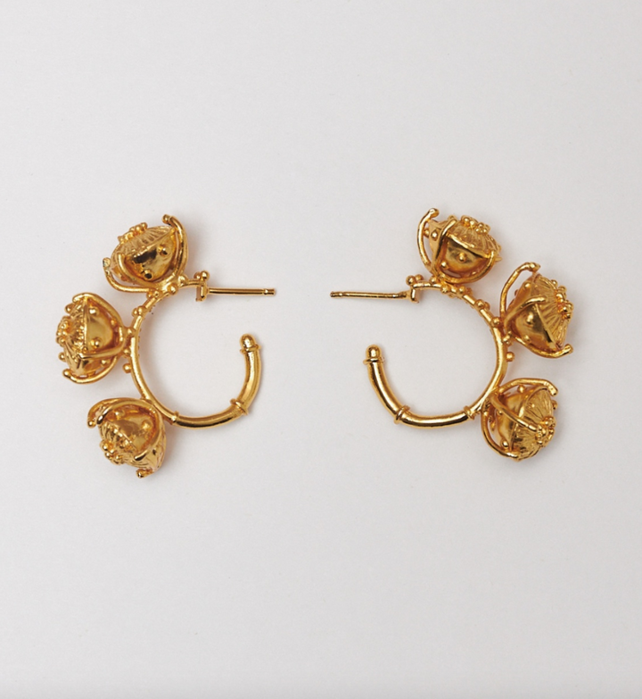 Sombreritos Maxi Hoops Gold