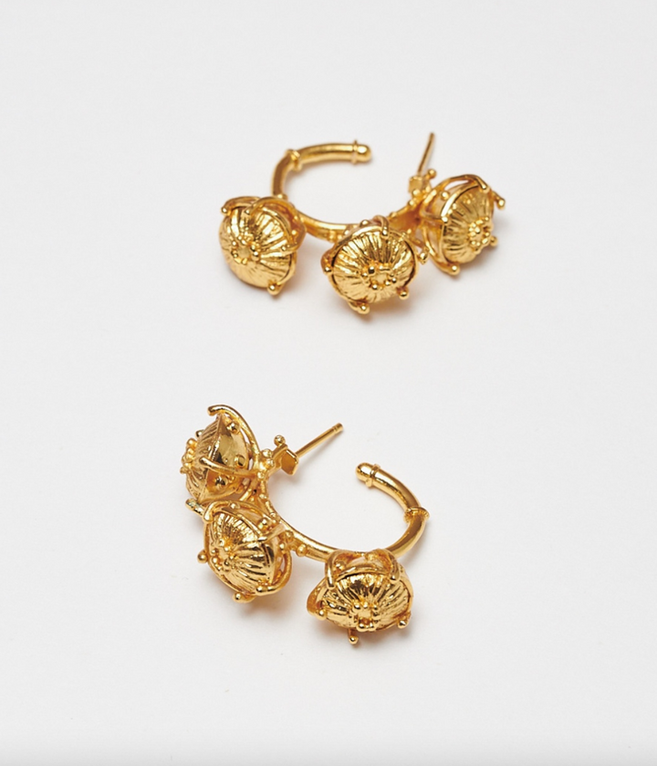 Sombreritos Maxi Hoops Gold