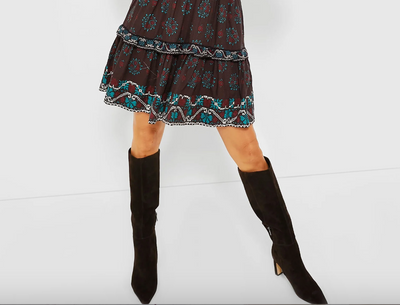 Sylvia Suede Dress Boot