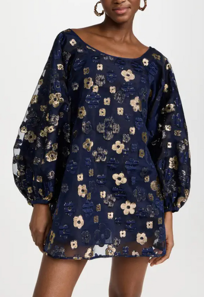 Midnight Organza Good Luck Dress
