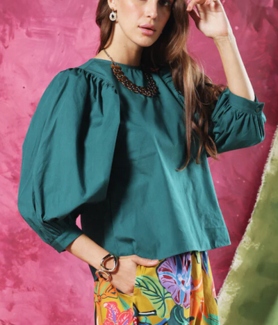 Cali Blouse Forest