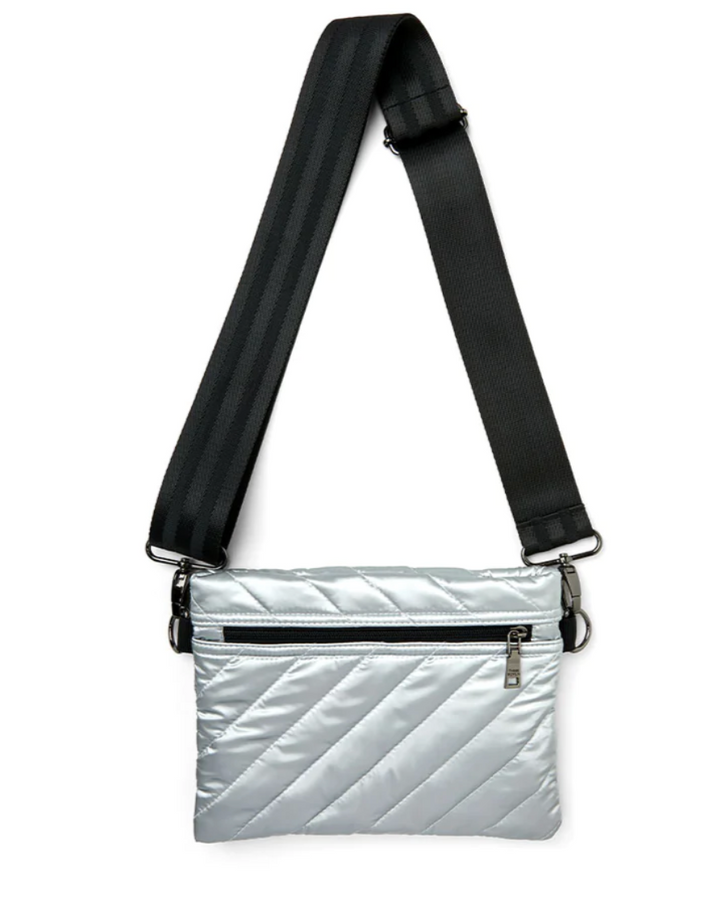 Diagonal Bum Bag 2.0 Pearl Silver