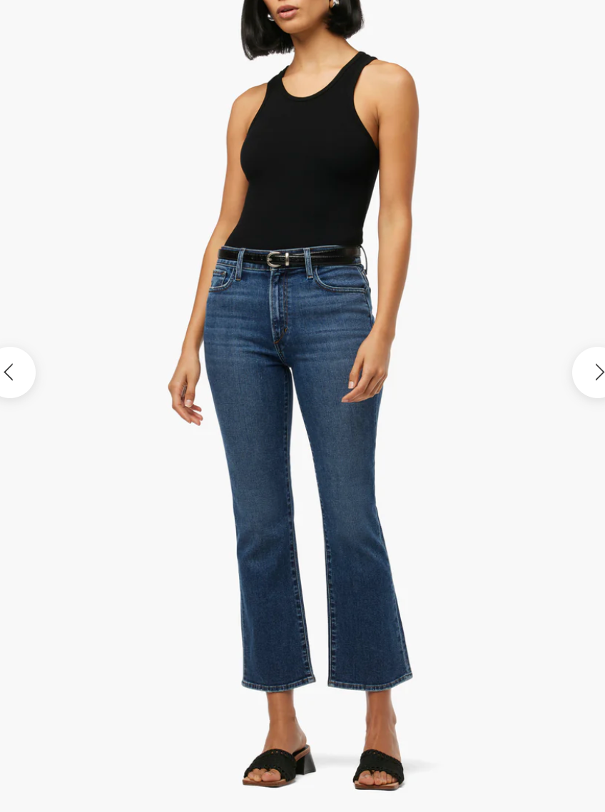 The Callie Cropped Bootcut Sweetheart