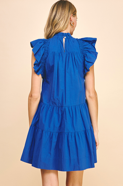 Karlie Mini Dress Blue