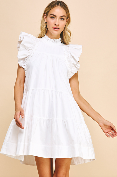 Karlie Mini Dress White