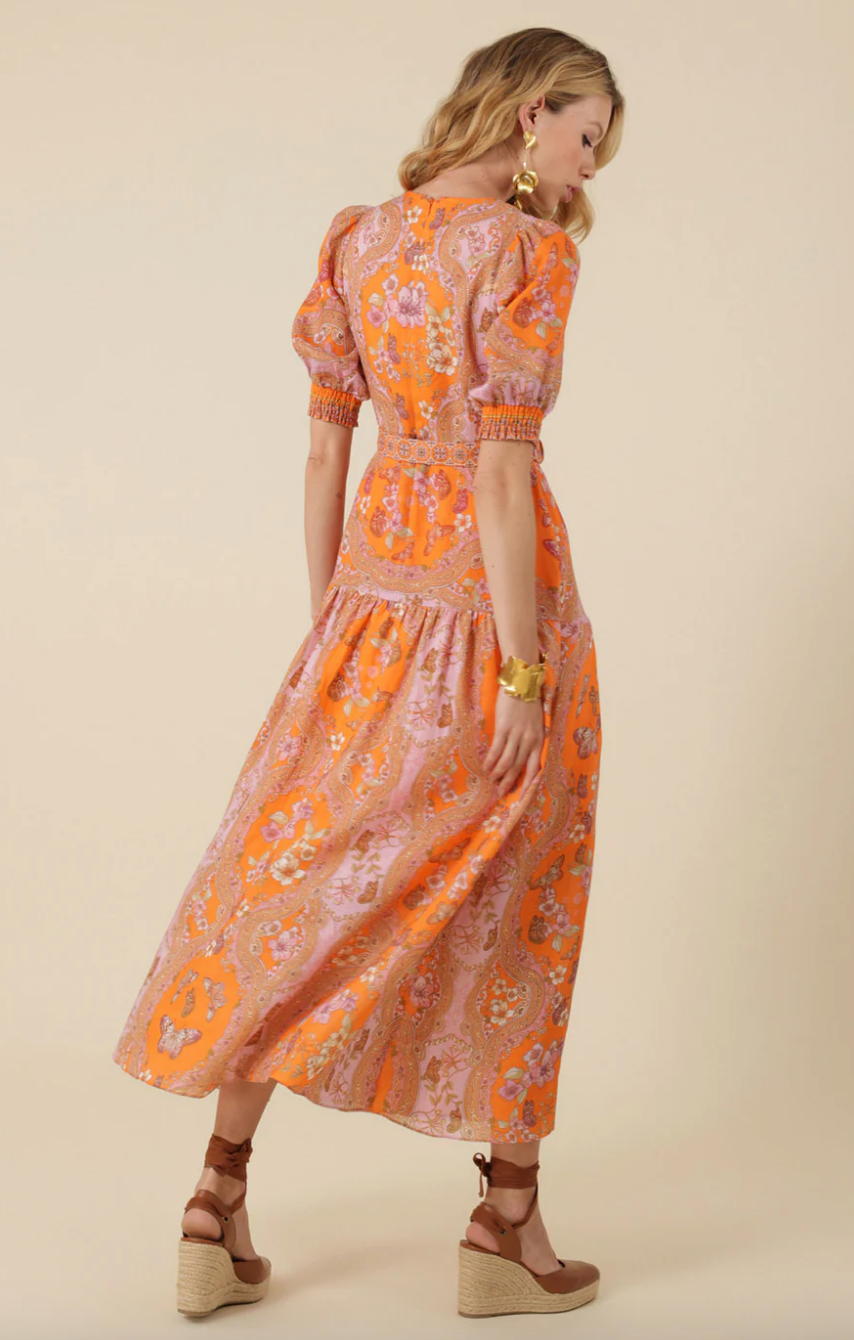 Blair Dress Orange