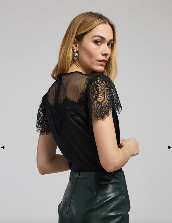 Farren Lace Combo Top