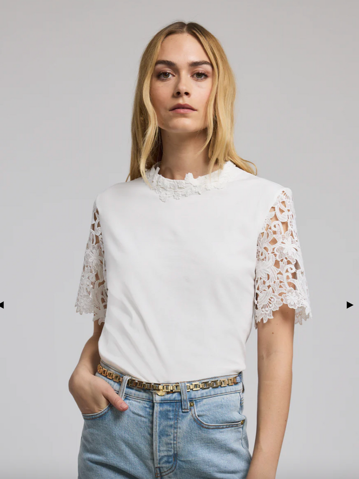 Ramona Lace Combo Top