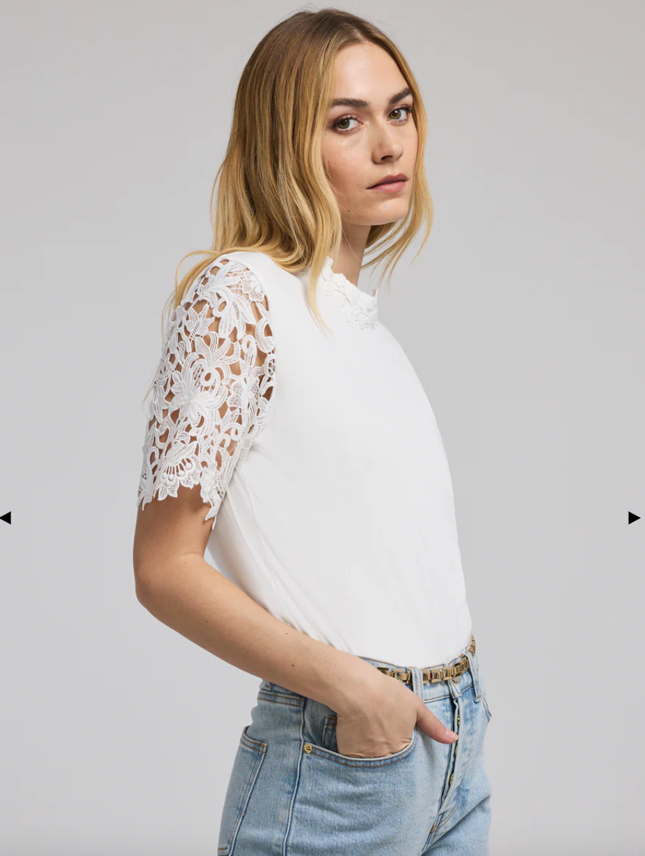 Ramona Lace Combo Top