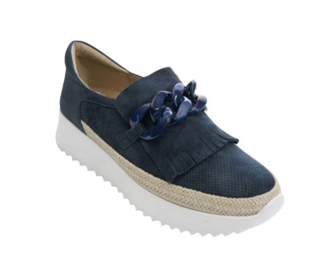 Qerene Sneaker Navy Suede