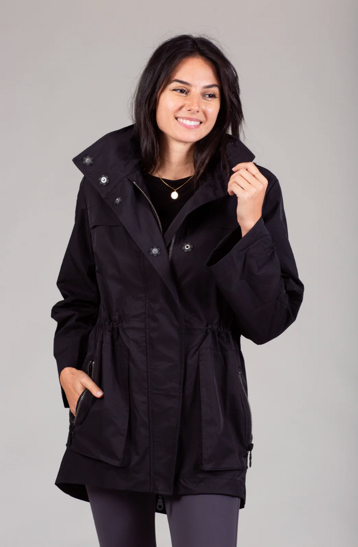 Anorak Rain Jacket Black