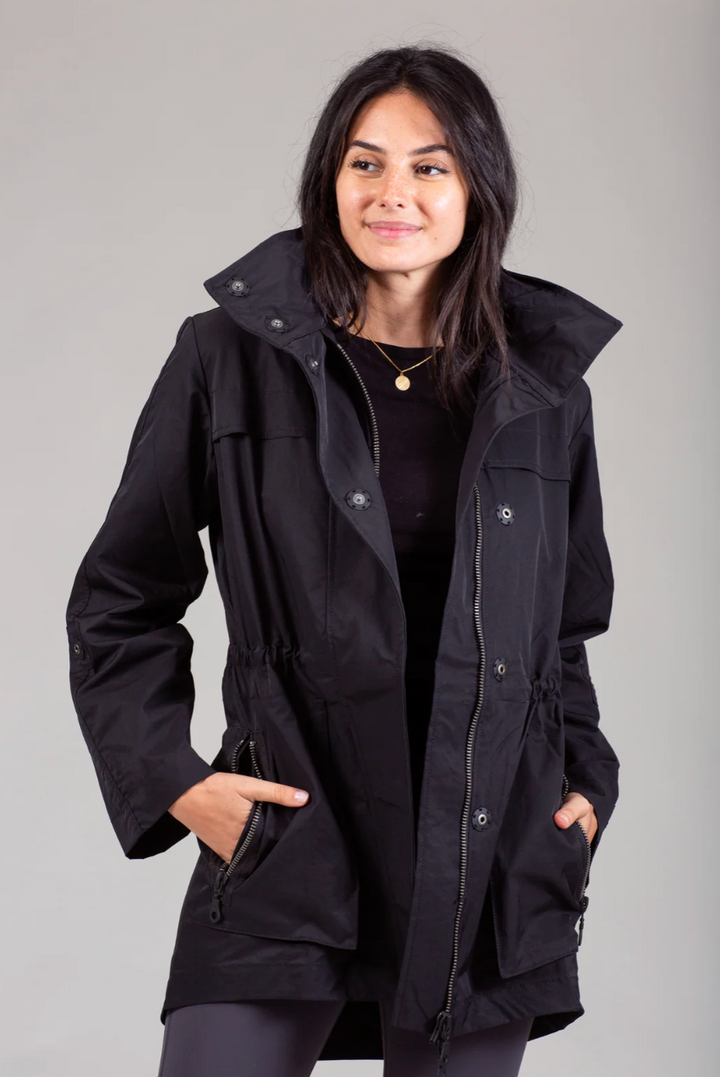 Anorak Rain Jacket Black