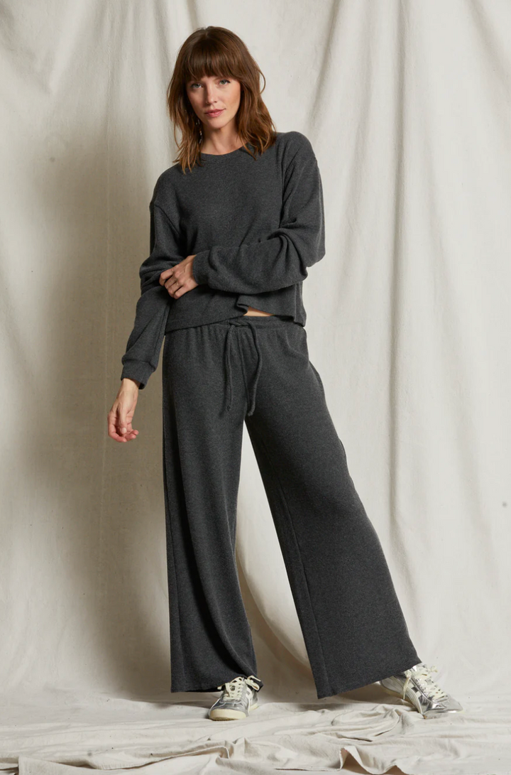 Clover Brushed Thermal Wide Leg Pant