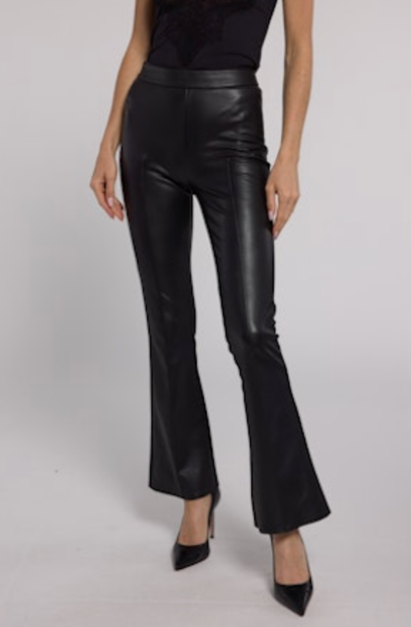 Fay Stretch Faux Leather Pant