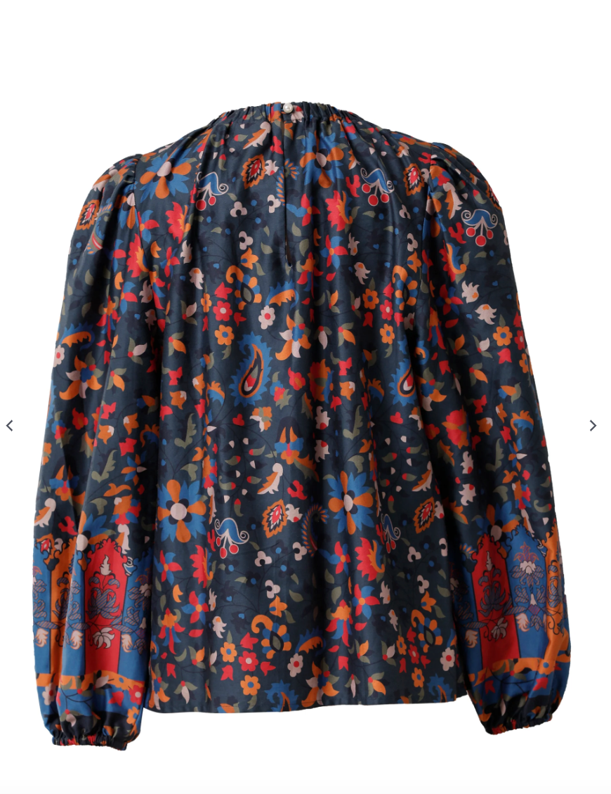 Lilly Blouse Midnight Blue