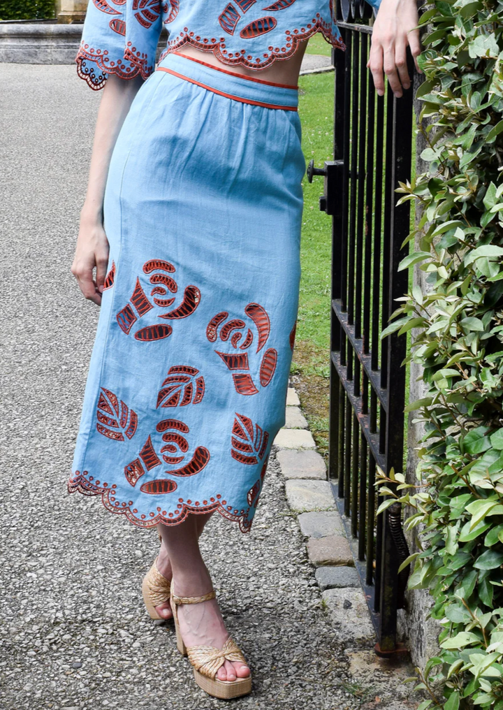 Solei Skirt Blue