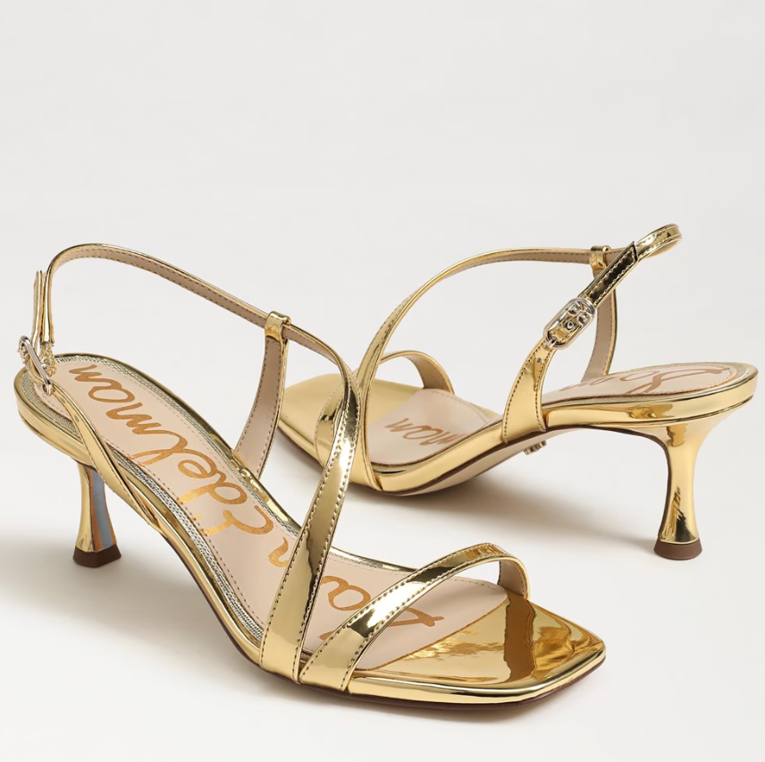 Prance Strappy Heel Gold