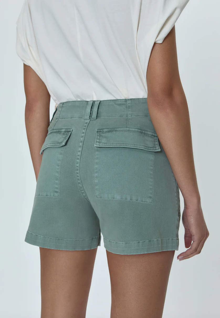 Marissa High Rise Utility Short Bluff