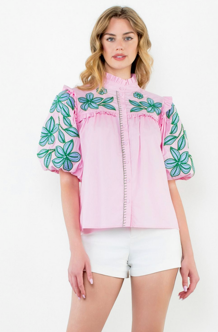 Jan Puff Sleeve Blouse