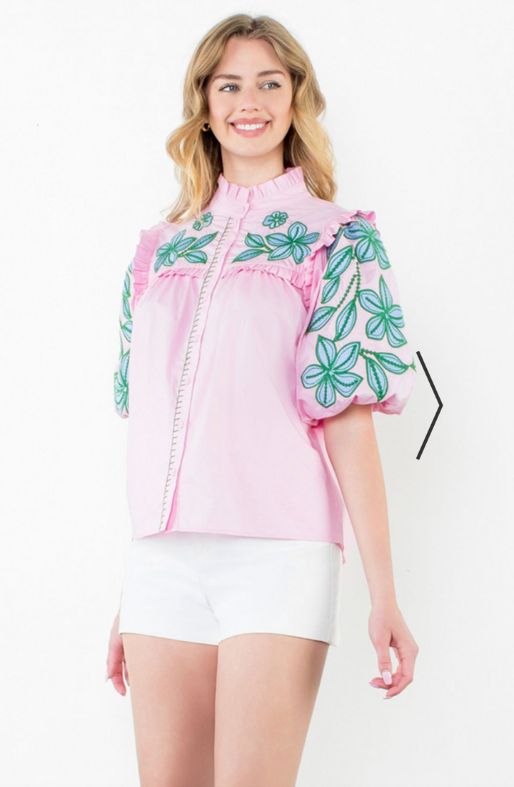 Jan Puff Sleeve Blouse