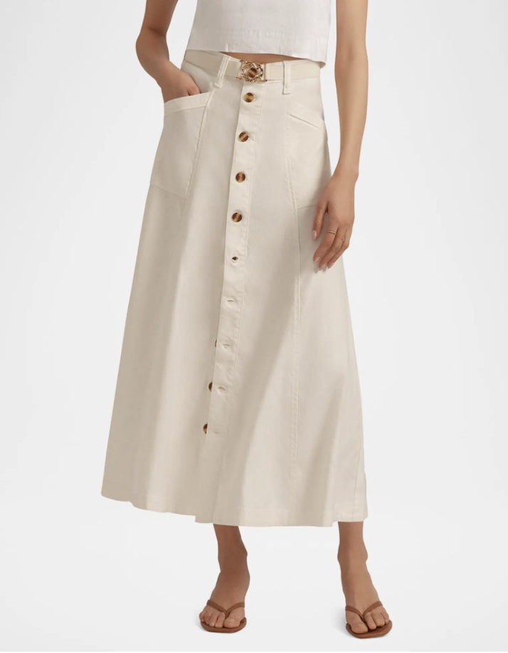 The Lila Skirt Gardenia