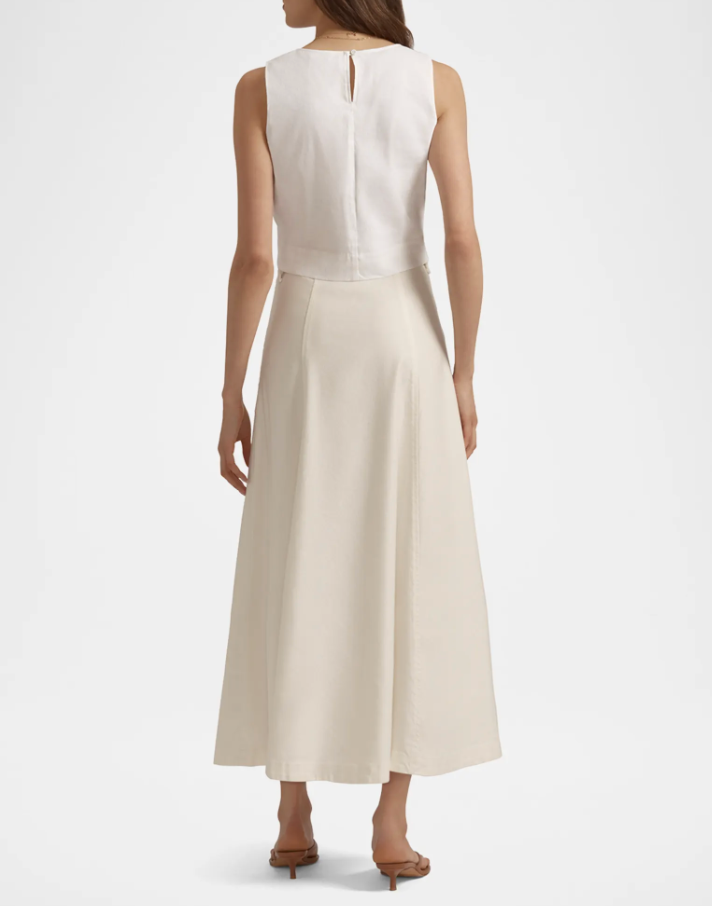 The Lila Skirt Gardenia