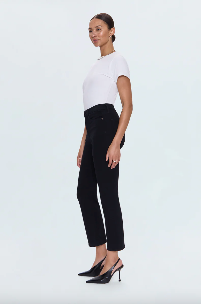 Lennon Denim Pants Noir