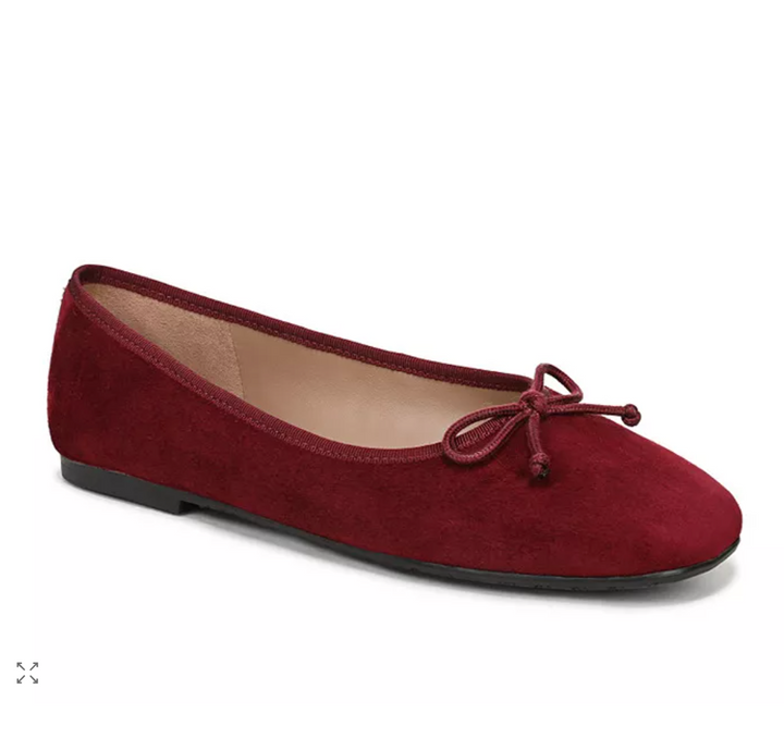 Alie Ballet Flat French Merlot