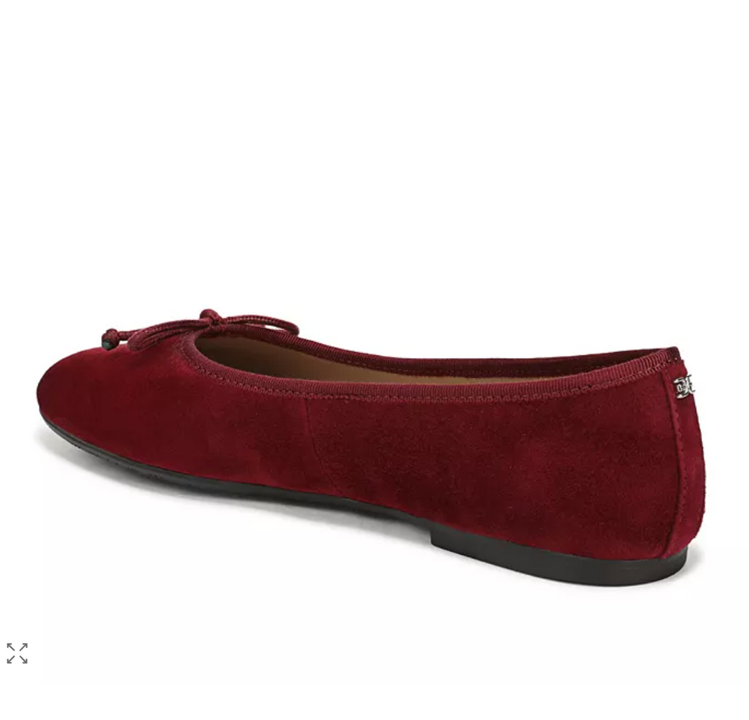 Alie Ballet Flat French Merlot