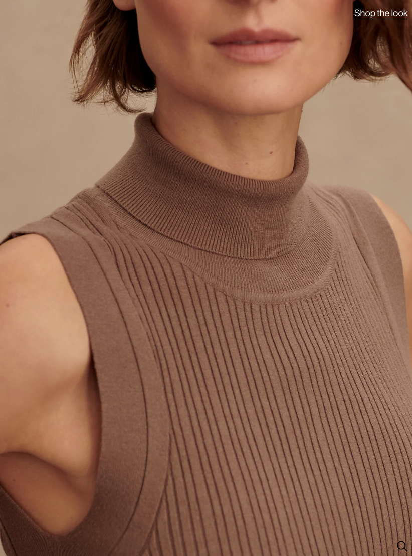 Anastasia Rib Knit Tank