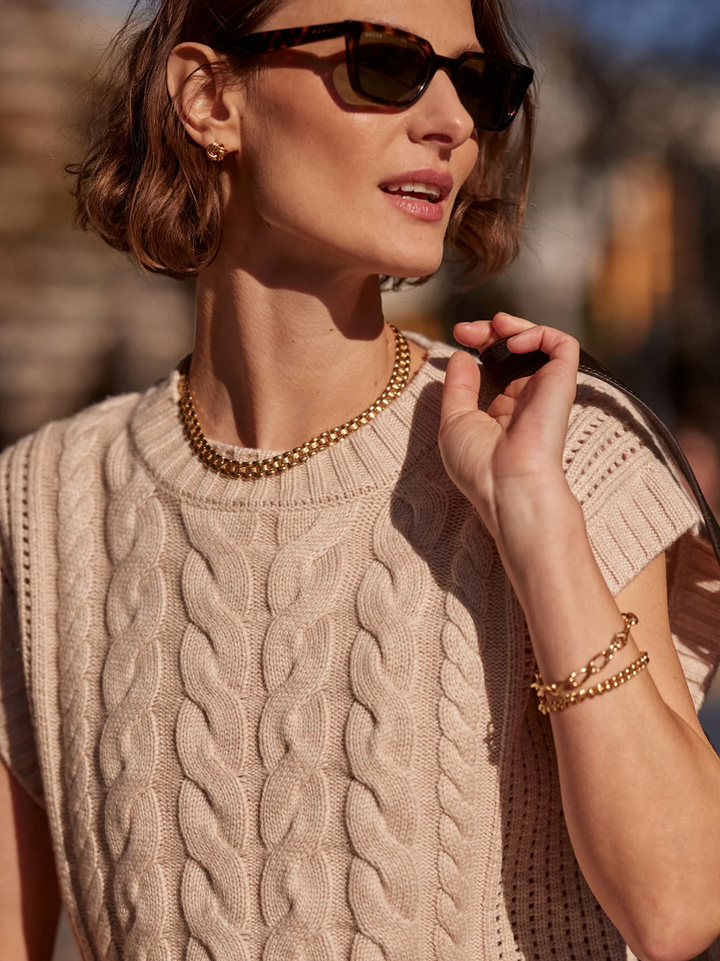 Pixie Relaxed Cable Tank