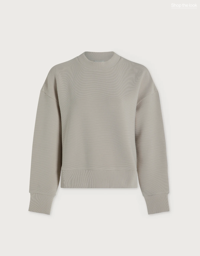 Addelyn Sweat Silver Grey