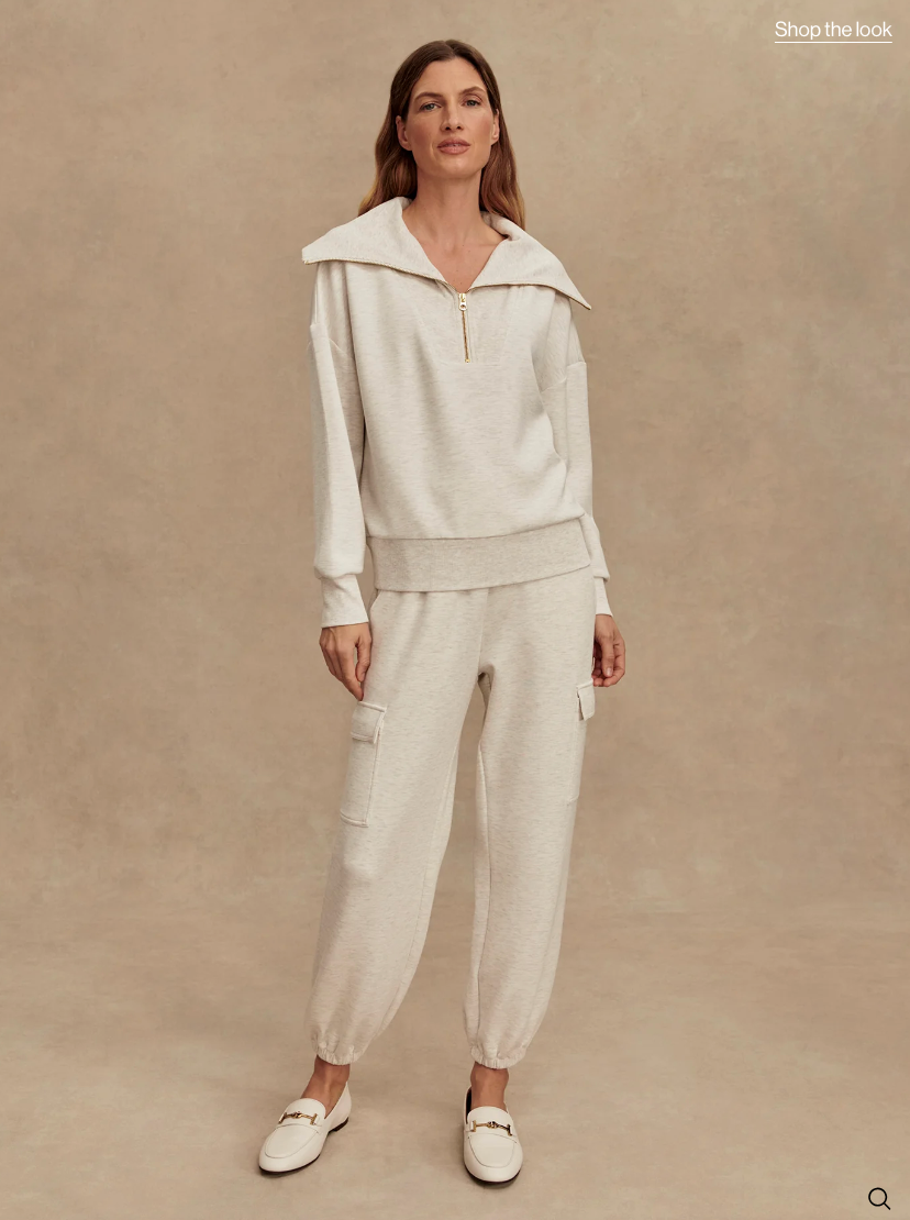 Catherine Half Zip Sweat