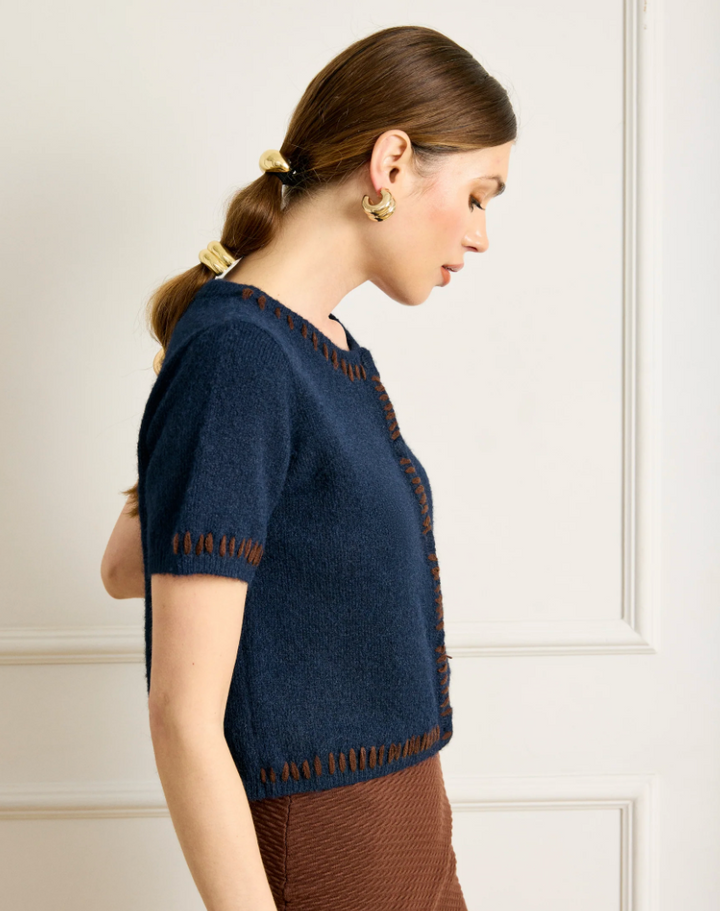 Hessa Short Sleeve Cardigan