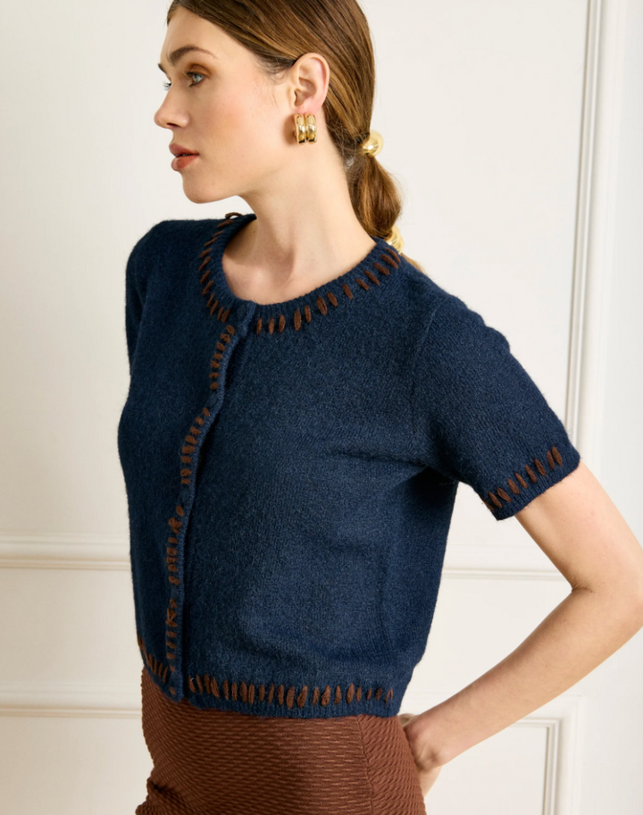 Hessa Short Sleeve Cardigan