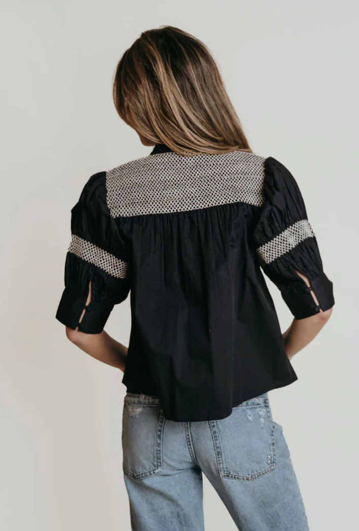 Sutton Top Black
