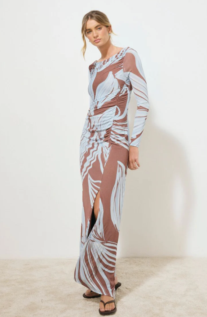 Heirloom Floral Sleeved Dress