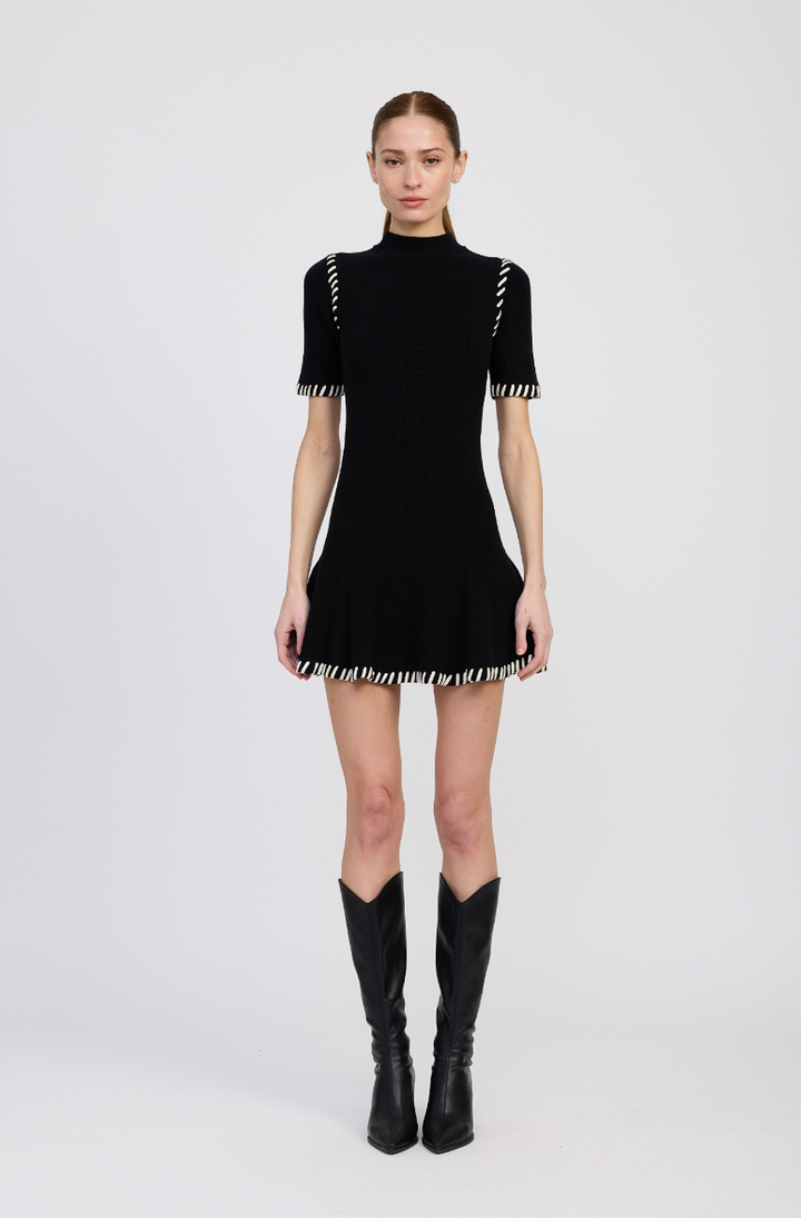 Romilla Stitch Mini Dress