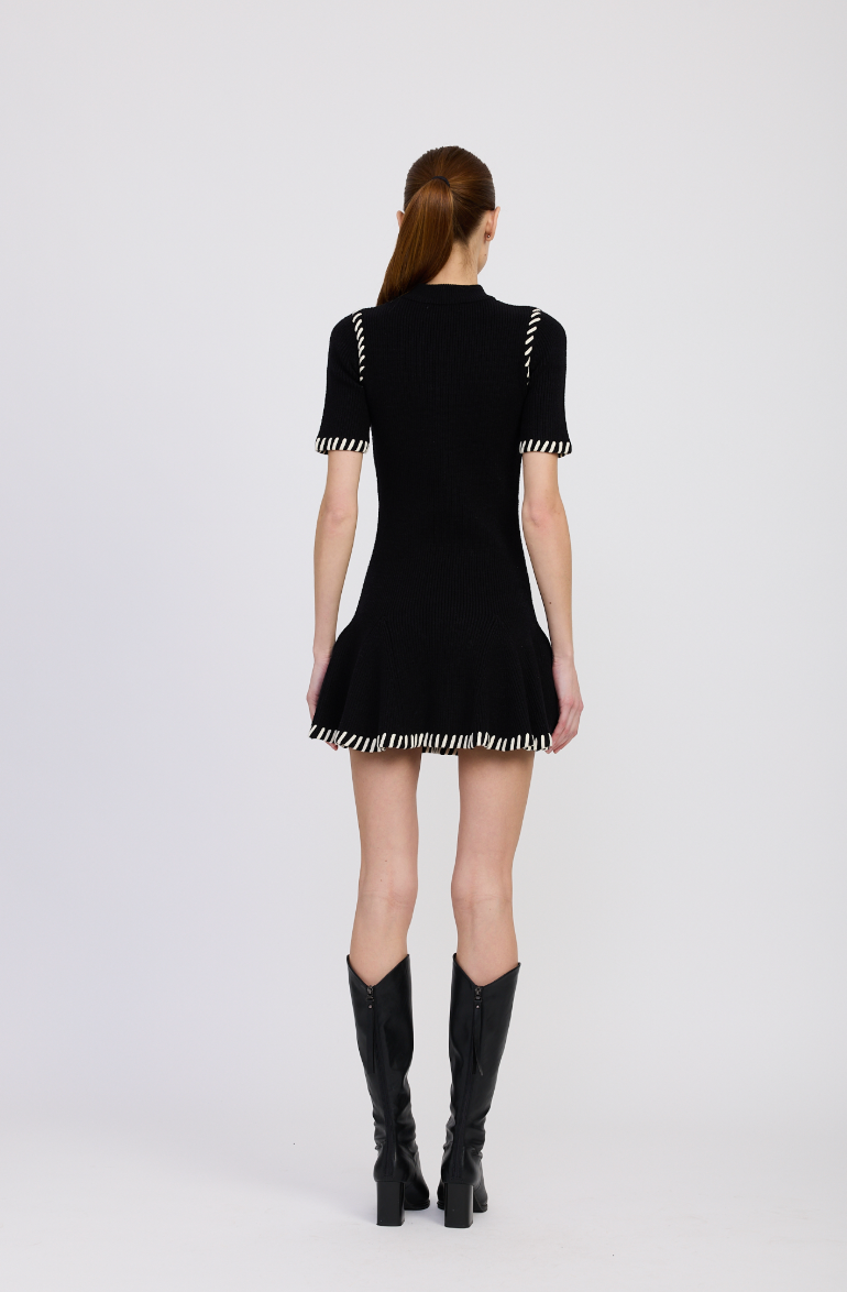 Romilla Stitch Mini Dress