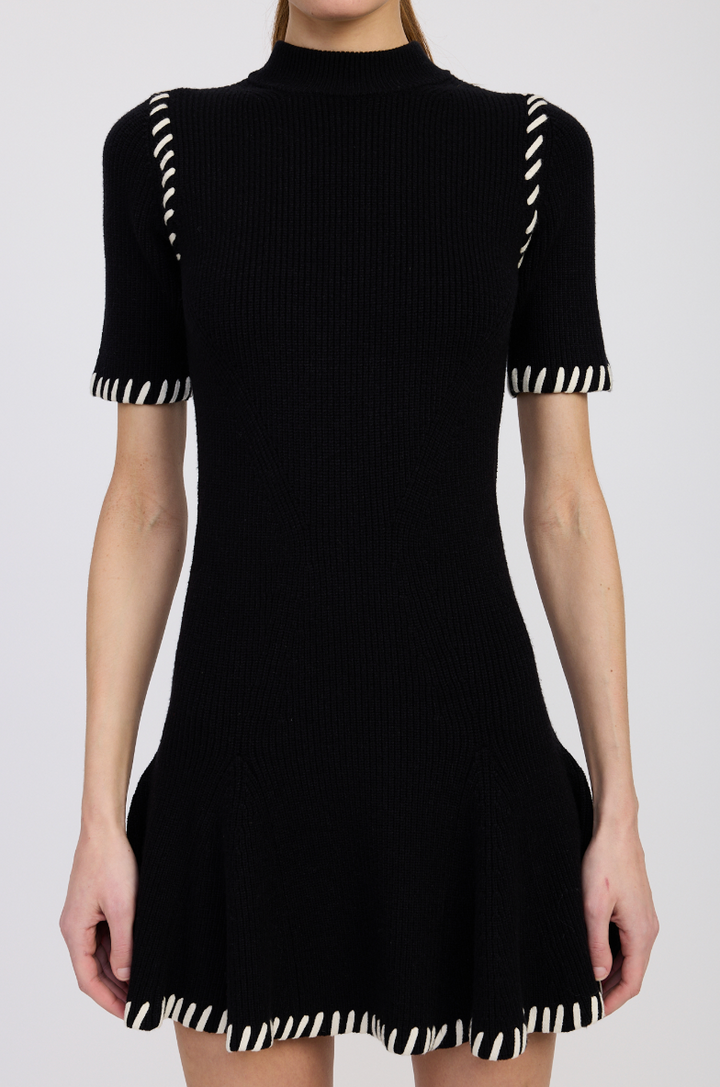 Romilla Stitch Mini Dress