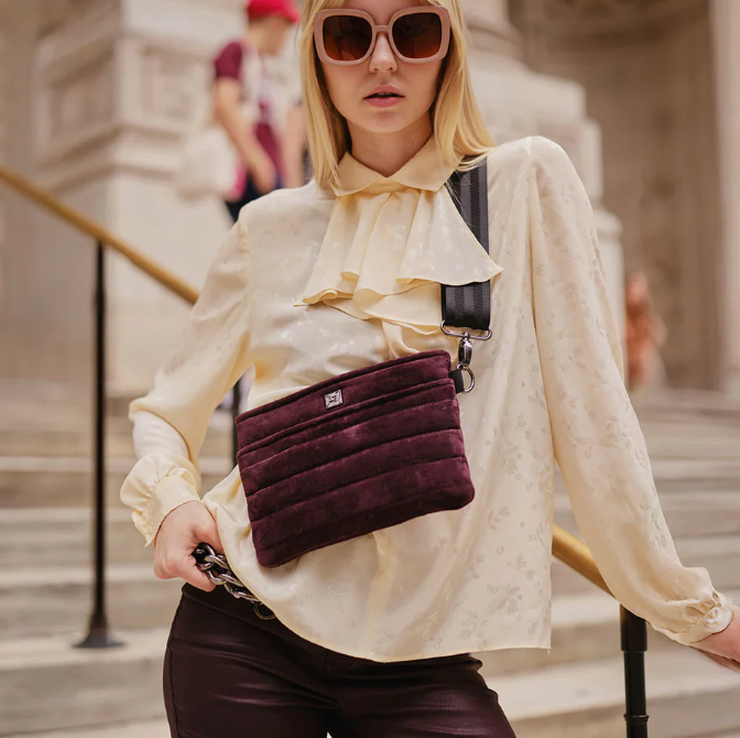 Bum Bag 2.0 Aubergine Suede