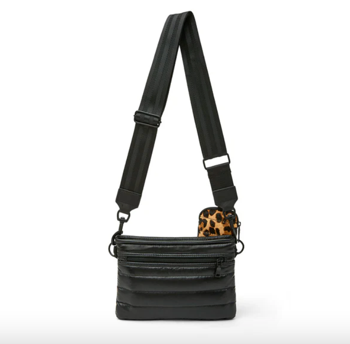 Downtown Crossbody Leopard/Black
