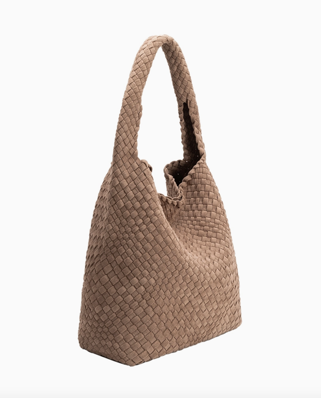 Johanna Clay Suede Shoulder Bag