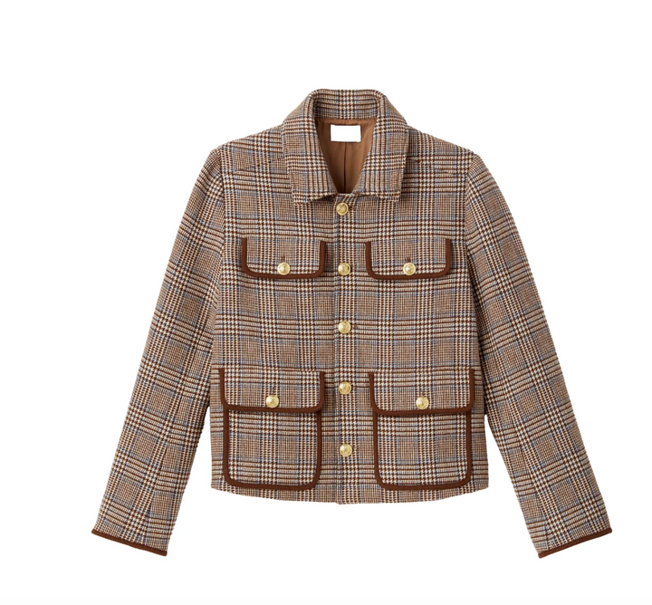 Rory Jacket Brownstone Tweed