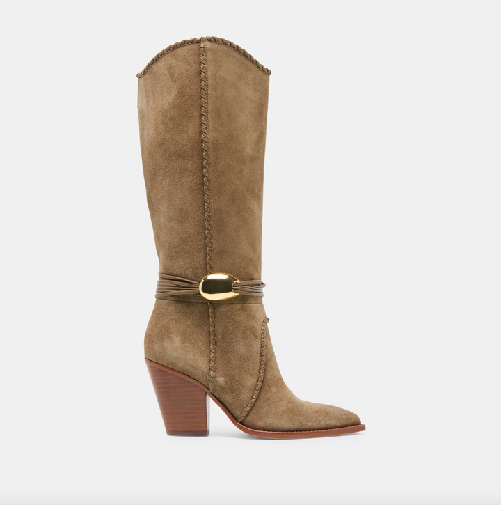 Jody Boots Olive Suede