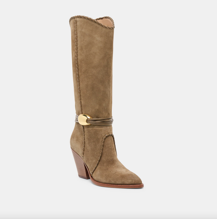 Jody Boots Olive Suede